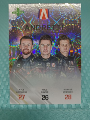 #ad 2026 Parkside Indycar Team Andretti Fireworks Foil Kirkwood Power Ericsson TP 8 $19.99