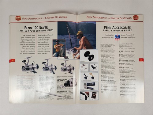 Penn Reels 1996 Catalog ~ Trolling Series ~ Rods + - Picture 7 of 7