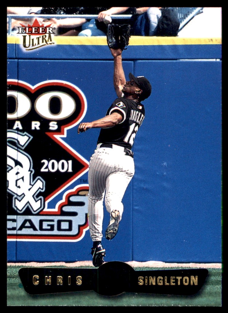 Chris Singleton 2002 Ultra #160 White Sox MLB READ FREE SHIPPING AutographDen