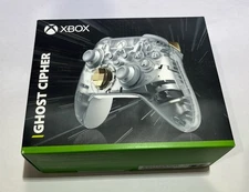 New Microsoft Xbox Wireless Controller, Ghost Cipher Special Edition (QAU-00157)