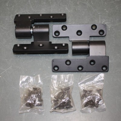 (2) Kaba Ilco Pivot Hinges IP-10-LH-DU, Left Hand, Dark Bronze, Cast Aluminum