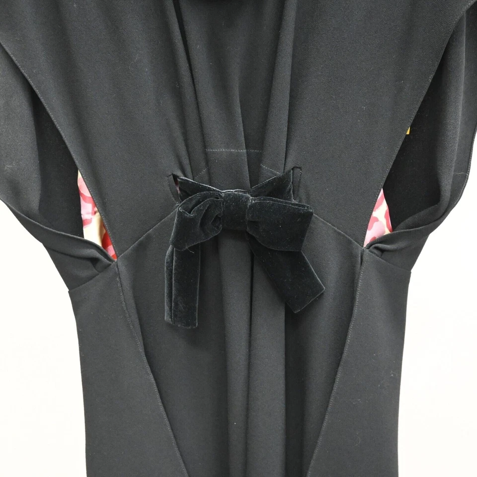 Vestido Vaina Balenciaga Negro Talla IT 40 US 4 Sin Mangas Foto 4 de 4