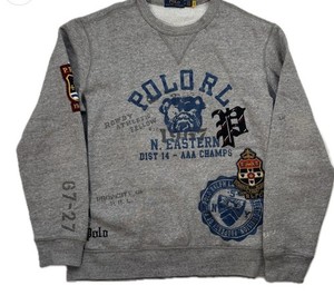 Very RARE Polo Ralph Lauren Bulldog Collegiate Patches & Embroidered - London.
