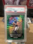 2024 Panini Prizm - Emergent Caleb Williams #1 Green Wave Prizm (RC)