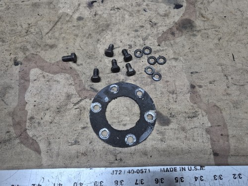 1964-1967 cadillac 429 Crank Balancer Pulley Hardware Lot OEMCaddy 64 65 66 67