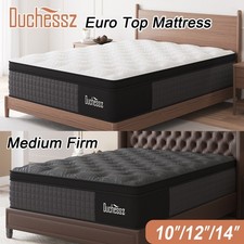 10"12"14" Twin Full Queen King Size Mattress in a Box Hybrid Spring Memory Foam