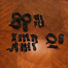  lot of 22 Misc. 3.5mm Stereo Audio AUX Cables  Lot Of 3 stereo extentions