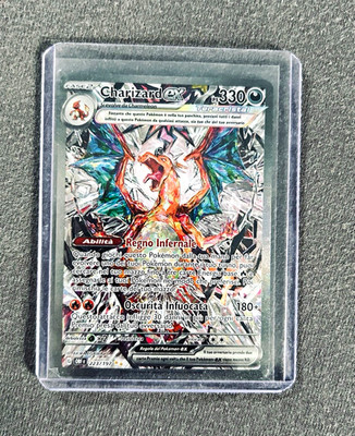Pokémon TCG Charizard ex 223/197 Obsidian Flames ITA Secret Rare Full Art Holo