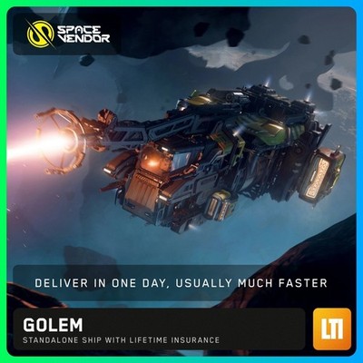 Star Citizen Golem LTI Lifetime Insurance CCUd - Space Vendor