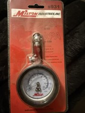 Milton S-931 Dial Tire Gauge 0-15 Psi - 12 Lb Increments Milton S-931 Dial Tire Gauge 0-15 Psi - 12 Lb Increments
