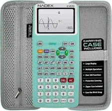 Scientific Calculator with Graphing, Includes Carrying Case, for College Mint 
