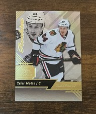 2016-17 Fleer Showcase Flair Tyler Motte #32 Rookie Chicago Blackhawks RC