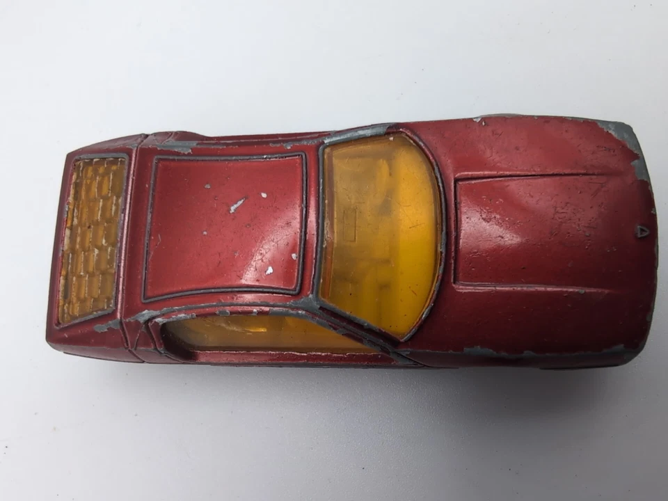 1969 Винтажный Lesney Matchbox No20 Lamborghini Marzal Playworn Сделано в Англии - Изображение 3 из 4