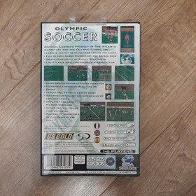 OLYMPIC SOCCER BOXED WITH MANUAL SEGA SATURN CONSOLE