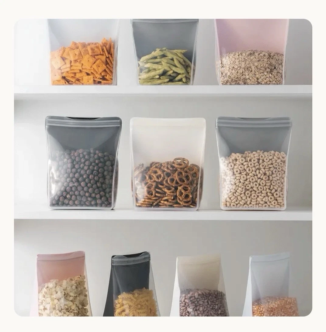 W&P Reusable Plastic Free Stand-Up Storage Bags Premium Silicone Reusable X2 Bag
Opens in a new wind