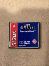 Delkin Devices eFilm 512 MB CompactFlash Memory Card CF
