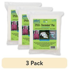 3 pack Pellon TP970 Polyester Fleece Fabric White. 45" x 60" Precut