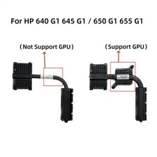 For HP ProBook 640 G1 645 G1 650 G1 655 G1 Fan CPU GPU Radiator 738393-001