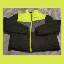 zeroxposur boys jacket, puffer winter,14-16 size, black , grey, winter, warm,
