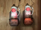 Two 2 Vintage Stroh's Beer Stein Sign Lights From One Beer Lover To Another 1972