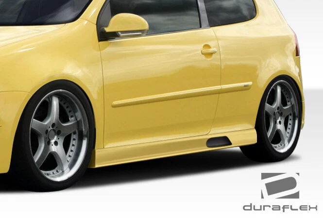 For 2005-2010 Jetta / 2006-2009 Golf GTI Rabbit Duraflex PR-D Side Skirts Rocker Foto 2 de 4