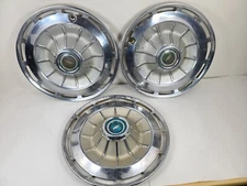1962 62 Chevrolet Chevy Impala Hubcap Rim Wheel Cover Hub Cap 14" SET OF 3