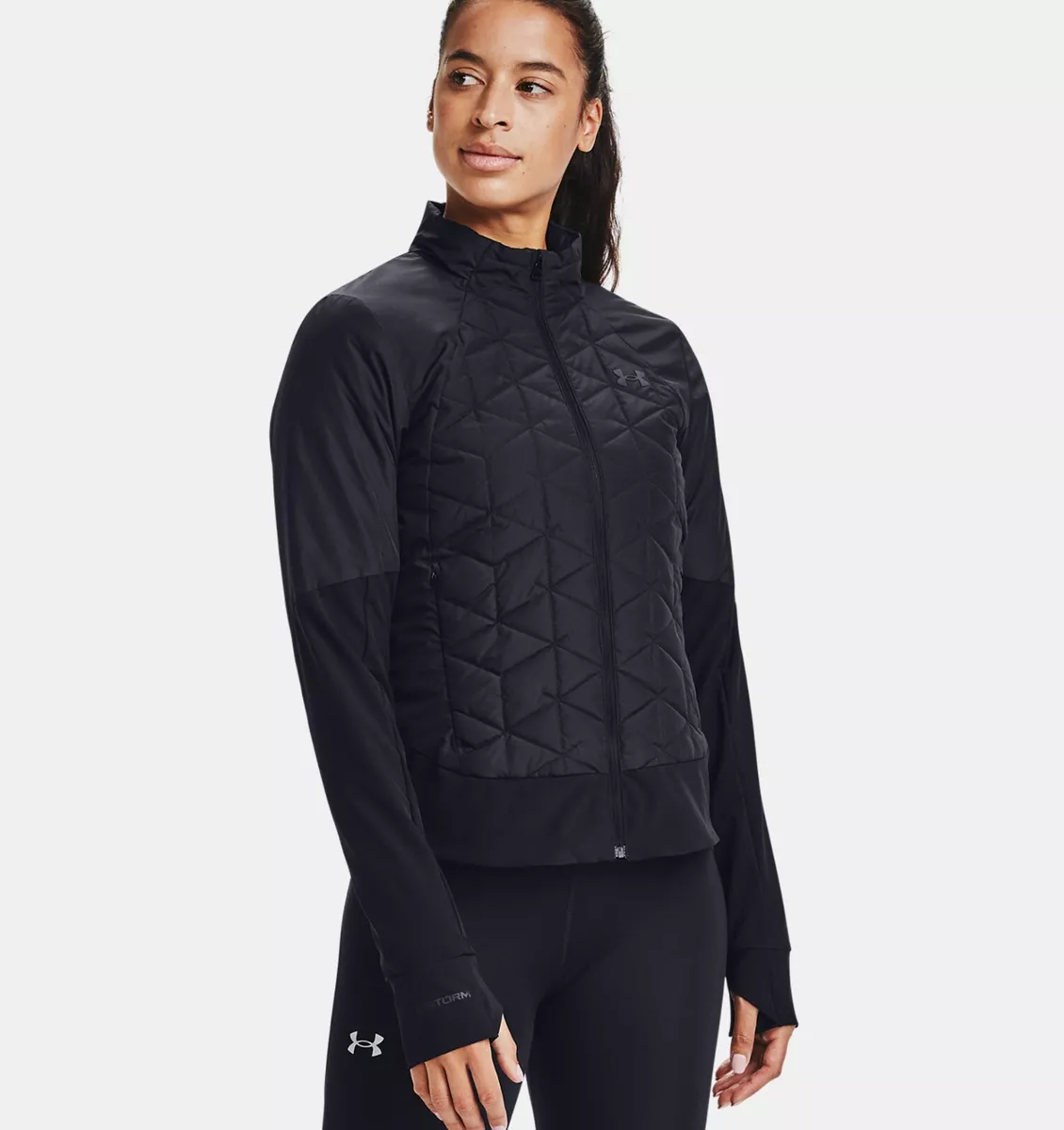 NWT$150 Under Armour Women's Storm ColdGear Reactor Run Hybrid Jacket M  1355809