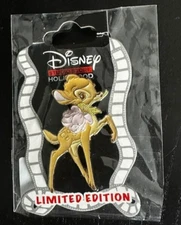 Disney DSSH Bambi Petals & Pals Pin Spring Flowers LE 400 DSF Pin