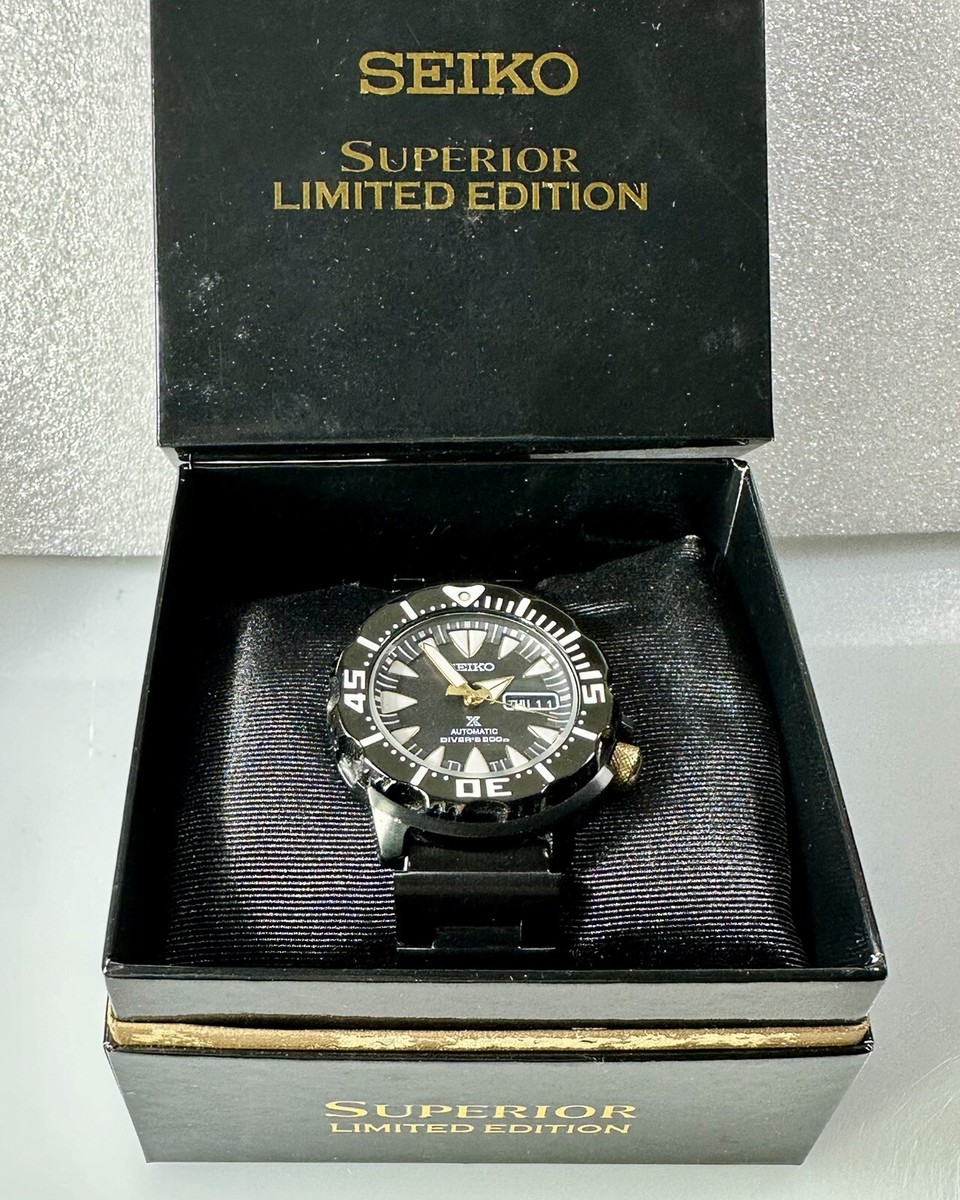 しろくろ Seiko X Superior Limited Edition 4R36-01J0 Air Divers 200m