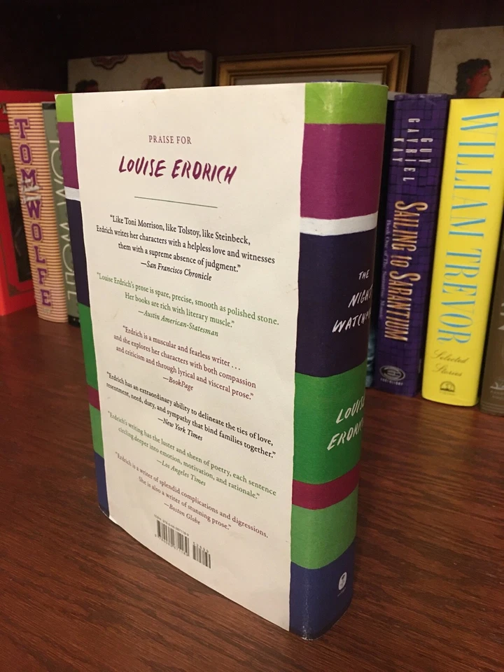 The Night Watchman. Louise Erdrich 1st HC Ptg. Harper 2020. Fine- Unread Foto 2 de 4