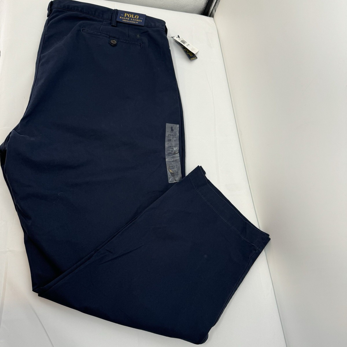 NWT Polo Ralph Lauren Men Stretch Classic Fit Core Replen Pants SZ
