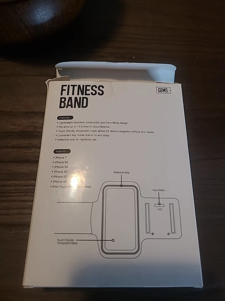 Nueva brazalete de fitness para teléfonos inteligentes más grandes envío gratuito Foto 3 de 3