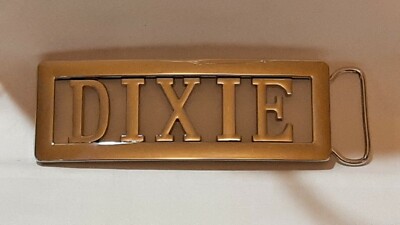 DIXIE  Custom Personalized Name Belt Buckle -Put your name or word on Buckle