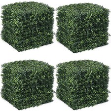12PCS Artificial Grass Garden Green Wall Backdrop Privacy Screen Fence Panels
