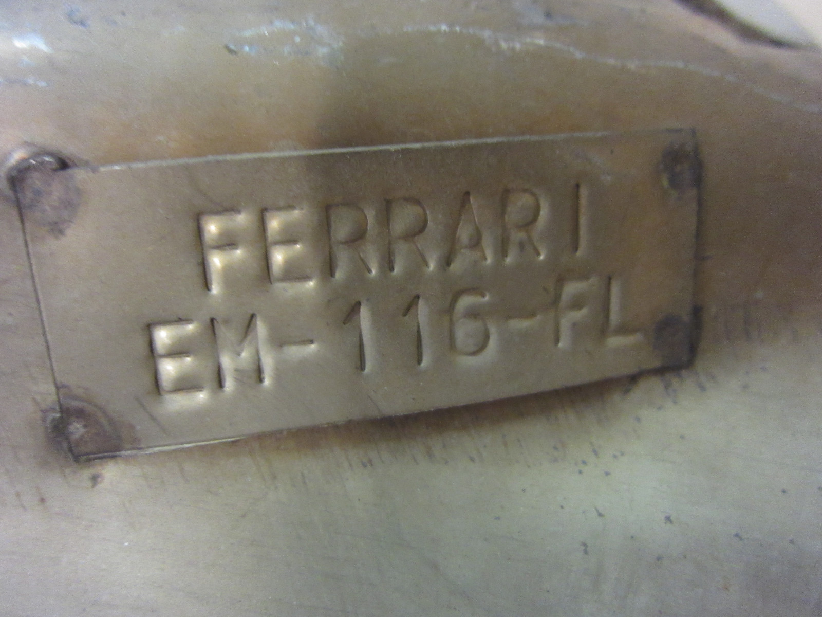 Ferrari 456 - LH Front Exhaust Manifold - P/N # 174632