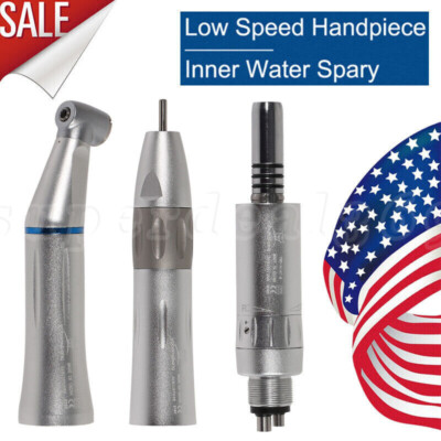 US NSK Style Dental Inner Water Spray Low Slow Speed Handpiece / Kit 4Hole ty