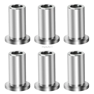 6 Pack For Crathco Stainless Steel Bearing Sleeves fits Grindmaster Crathco 3220