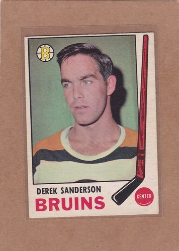 Derek Sanderson #201 1969 O-Pee-Chee card