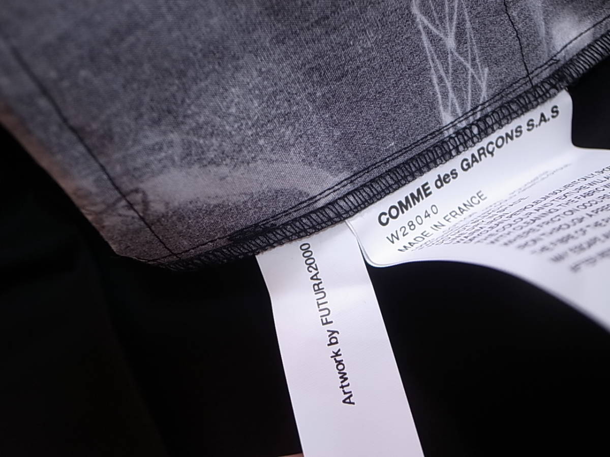 FUTURA x COMME des GARCONS SHIRT Black L New W28040-1 CDG FUTURA x COMME des GARCONS SHIRT Black L New W28040-1 CDG