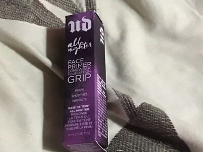 Urban decay face primer longwear foundation grip 5 ml new