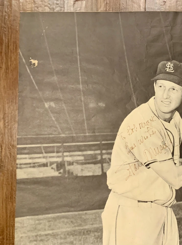 Stan Musial Poster Signed Autographed JSA Authentic St Louis Cardinals HOF 2'x3' - Image 4 of 4