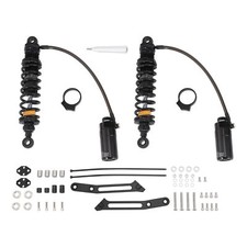 Remote Reservoir Rear Suspensions Shock Fit For Harley Street Road Glide 2014-25