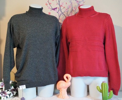 Lot De Pulls Femme CMP 55 Taille 40 - Occasion Très Bon état - Couleur Vert