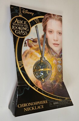 Disney Alice Through The Looking Glass Chronosphere Necklace for