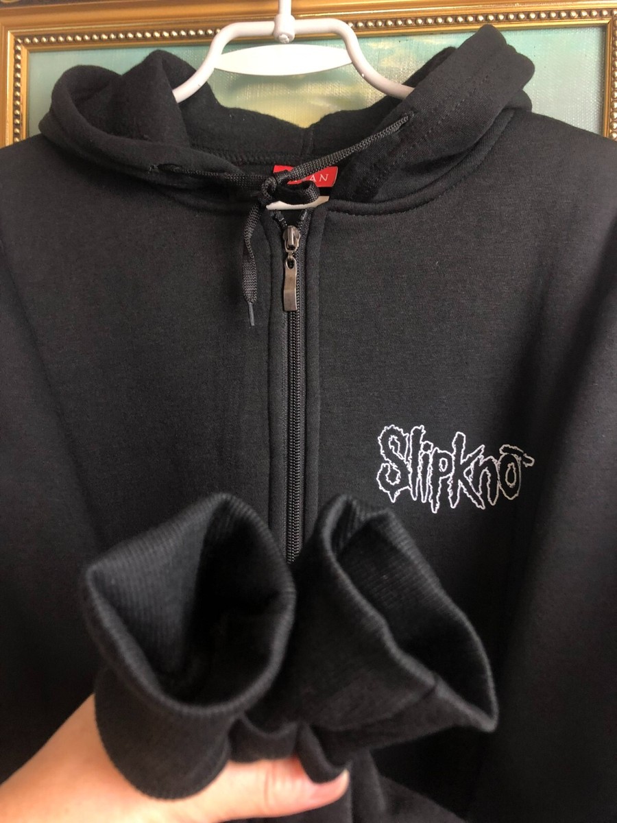 Vintage Slipknot Iowa Hoodie Band Jacket Rare Over Print Vintage Slipknot Iowa Hoodie Band Jacket Rare Over Print