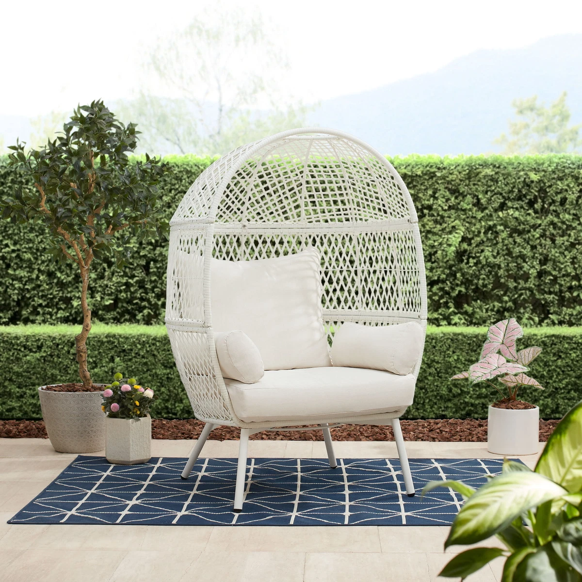 Home and garden egg chair hot sale