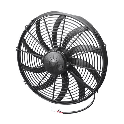 Ventilador extractor Spal 30102049 16 pulgadas de alto rendimiento hoja curva uso con 30 amperios 2024cfm - Imagen 2 de 5