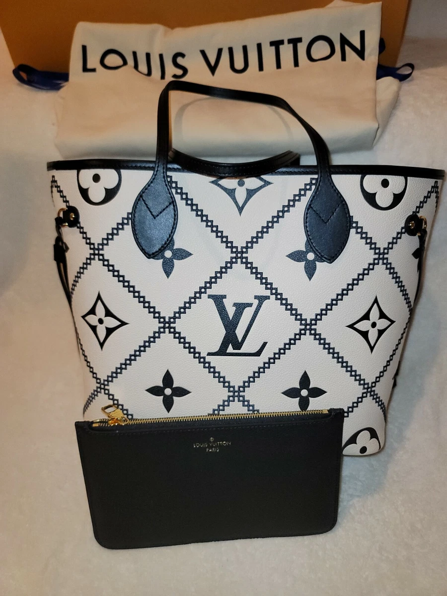 louis vuitton black empreinte neverfull