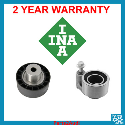 OE INA Timing Belt Tensioner Roller,Idler Kit 2pcs fits Land Rover