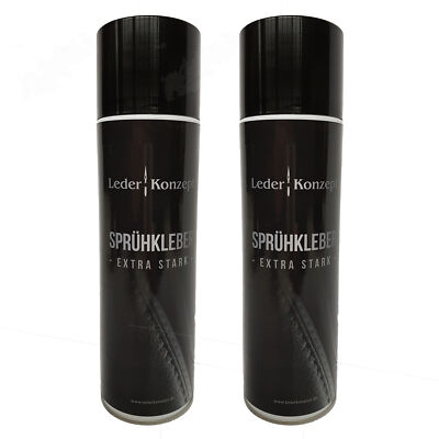2 x 500ml Sprühkleber Industriekleber Kontaktkleber extra Stark Schaumstoff
